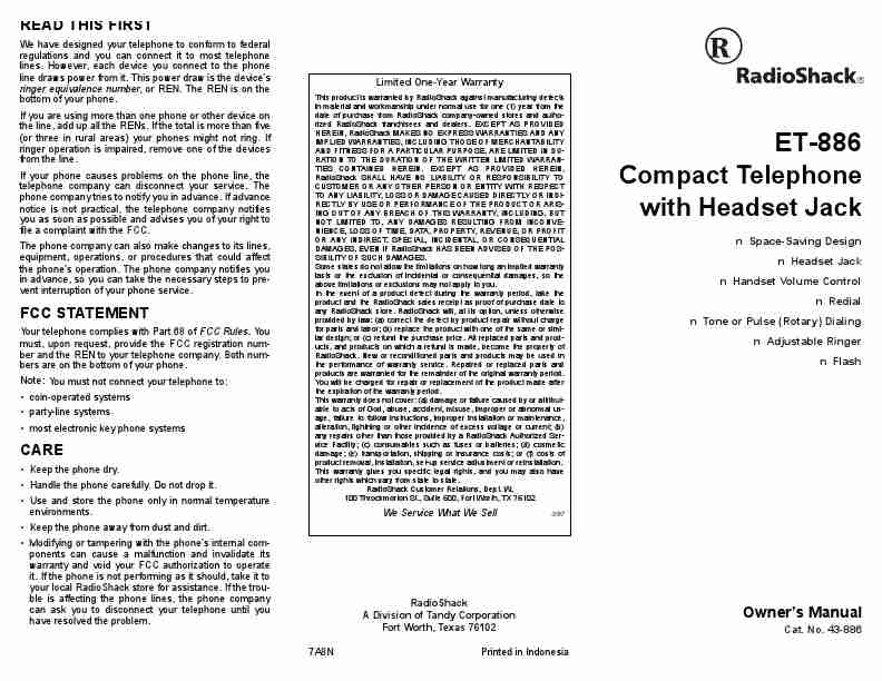 Radio Shack Telephone ET-886-page_pdf